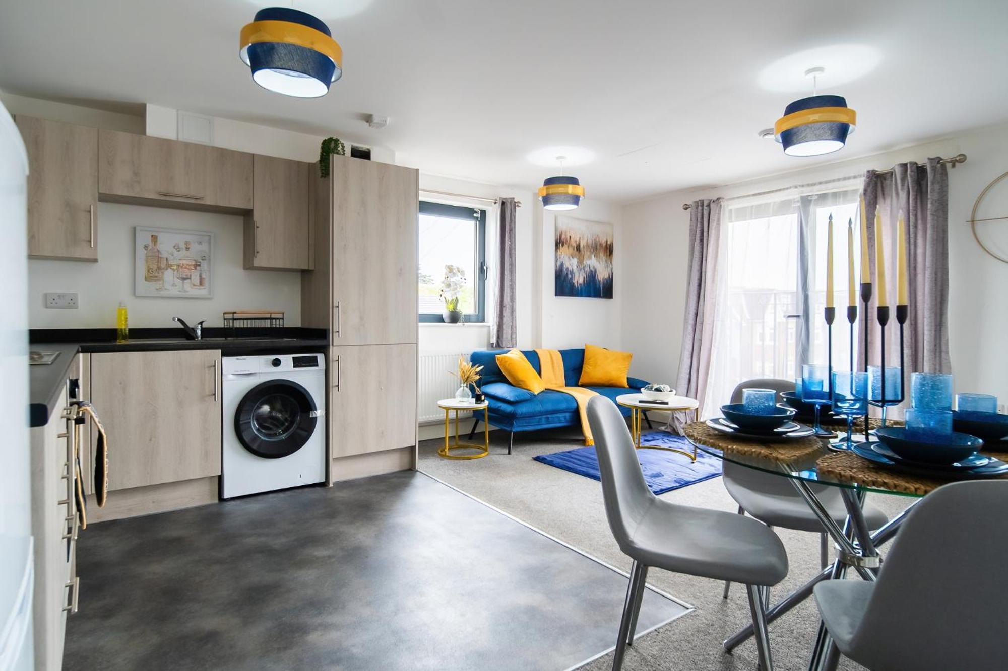 Livestay-New Private Apartment Building Minutes From Heathrow Slough Luaran gambar